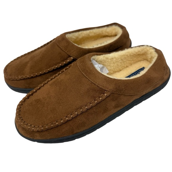 Dockers Mens Size Medium 7-8 Clog Memory Foam Indoor Outdoor House Slippers New - Picture 1 of 6